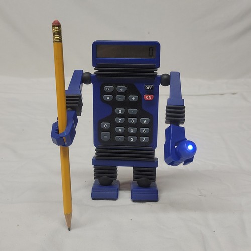 Robot calcolatrice posabile