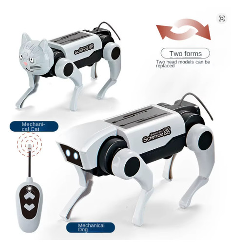 Robot cane meccanico fai te - robot,