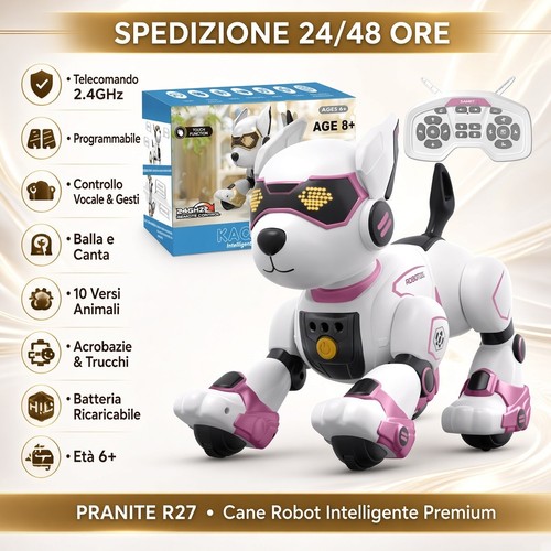 Cane robot programmabile - robot, rc
