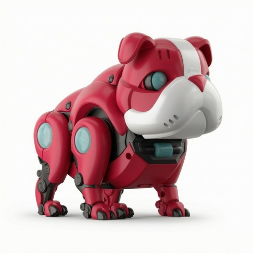 Cane robotico futuristico - cane,